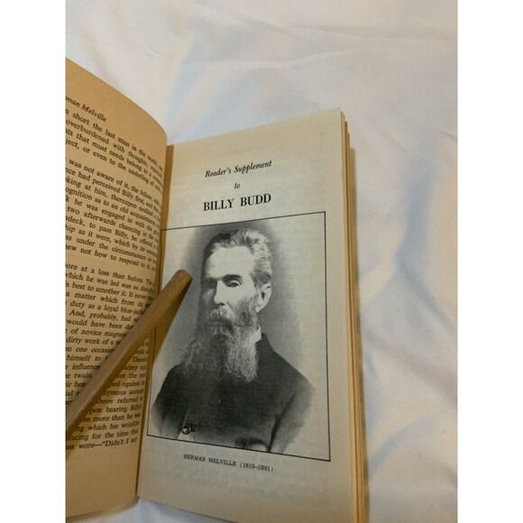 Herman Melville - Billy Budd and Other Tales - 1972 FIRST PRINTING Pocket Book - Picture 4 of 4